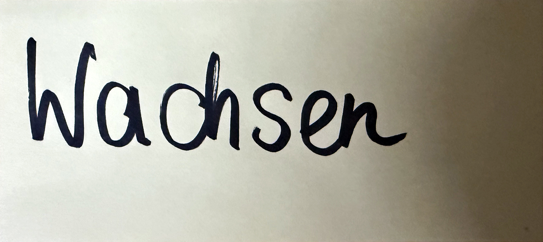 Wachsen